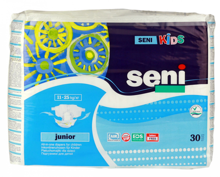SENI Kids Junior 11-25 kg autiņbiksītes, 30 gab.