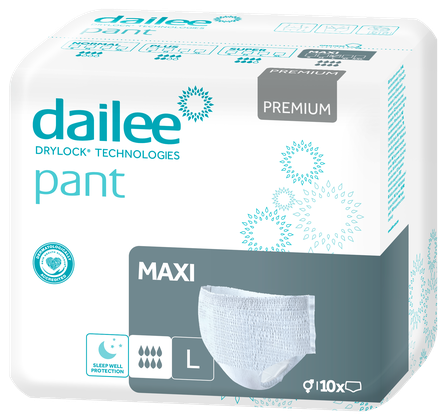 DAILEE Premium Maxi L трусики, 10 шт.