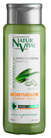 NATUR VITAL Sensitive Aloe Vera šampūns, 300 ml
