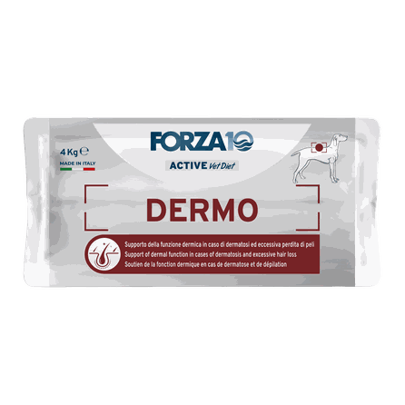 FORZA10 Active Vetdiet Dermo, Suņiem sausā barība, 4 kg