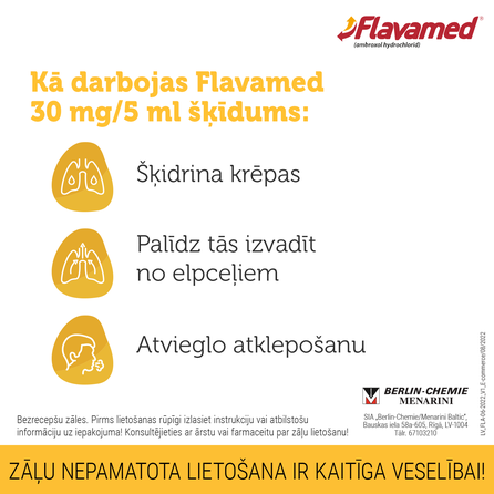 FLAVAMED 30 мг/5 мл сироп, 100 мл