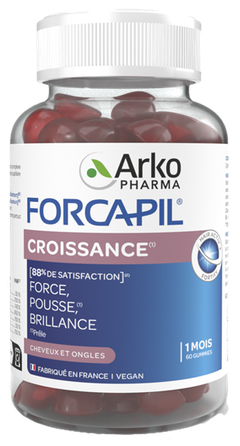 FORCAPIL Croissance пастилки, 60 шт.