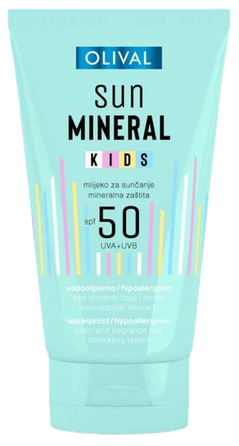 OLIVAL Kids SPF50 saules aizsarglīdzeklis, 150 ml