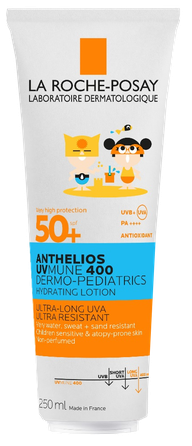 LA ROCHE-POSAY Anthelios UVMune 400 Dermo Pediatrics SPF50+ молочко для тела, 250 мл