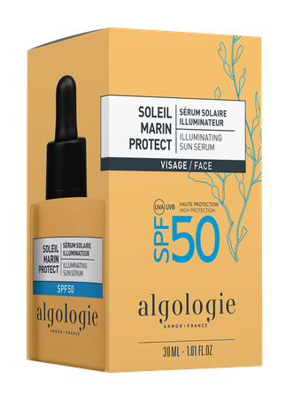 ALGOLOGIE Soleil Marin High Protection & Glow, SPF50 serums, 30 ml