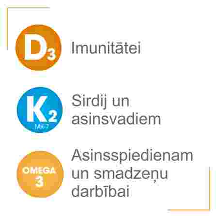 OLIDETRIM  4000 D3+K2 Omega 3 capsules, 30 pcs.