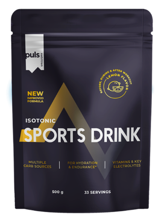 PULS NUTRITION Isotonic Lemon dzēriens, 500 g