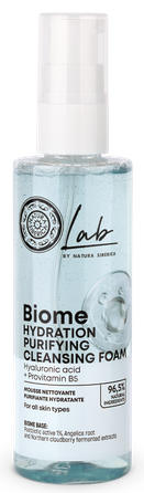 NATURA SIBERICA Lab Biome Hydration Purifying attīrošas putas, 200 ml