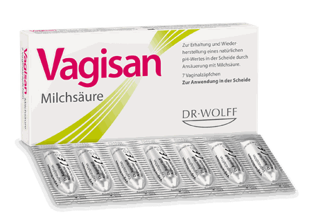 VAGISAN lactic acid pessaries, 7 pcs.