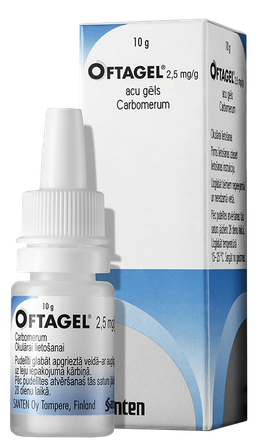 OFTAGEL 2,5 mg/g eye gel, 10 g