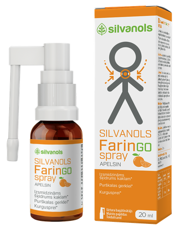 FARINGOSPRAY Orange spray, 20 ml