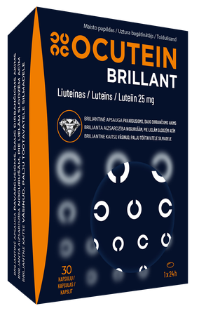 OCUTEIN   Brilliant 25 mg capsules, 30 pcs.