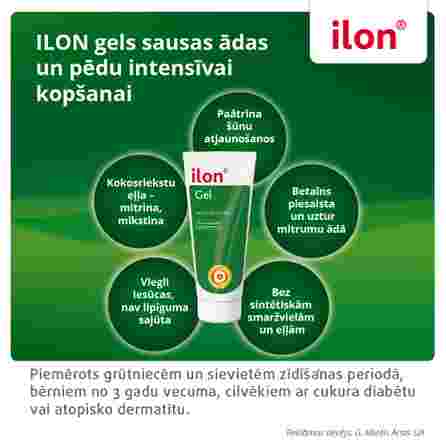 ILON For Dry Skin And Feet gels kājām, 100 ml