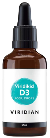 VIRIDIAN Viridikid D3 400iu drops, 30 ml
