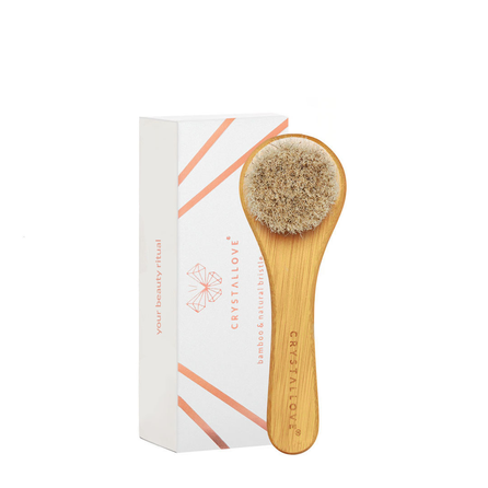 CRYSTALLOVE Bamboo щеточка для лица, 1 шт.