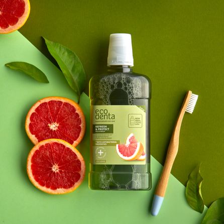 ECODENTA Refresh & Protect With Propols And Tea Tree Oil  mouthwash, 500 ml