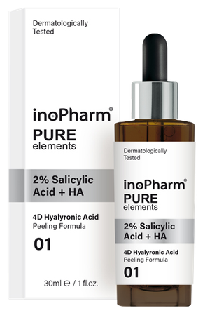 INOPHARM 2% Salicylic Acid + HA peeling, 30 ml