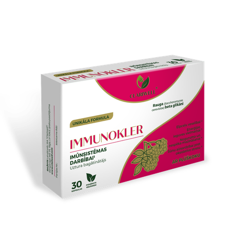CLARIWELL Immunokler Imunitātei kapsulas, 30 gab.