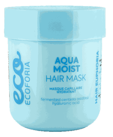 ECOFORIA Hair Euphoria Aqua Moist hair mask, 200 ml