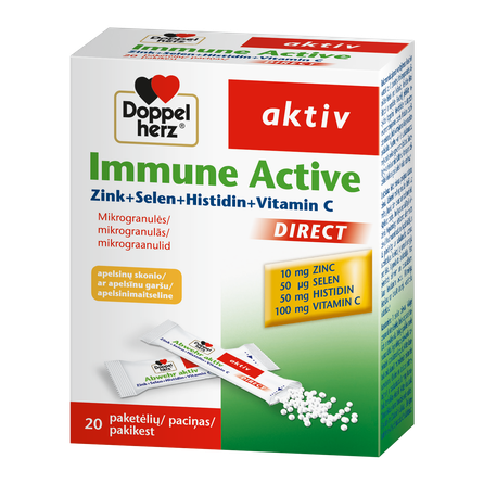 DOPPELHERZ Aktiv Immune Direct paciņas, 20 gab.