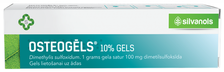 OSTEOGĒLS 10 % gel, 40 g