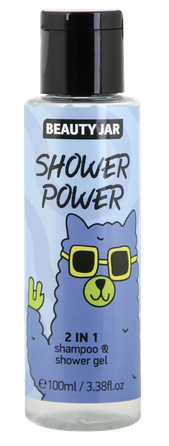 BEAUTY JAR 2in1 Shower Power šampūns/dušas želeja, 100 ml