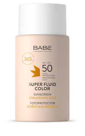 BABE Super Fluid Color Sunscreen SPF 50 sunscreen, 50 ml