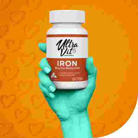 ULTRAVIT   Iron capsules, 60 pcs.