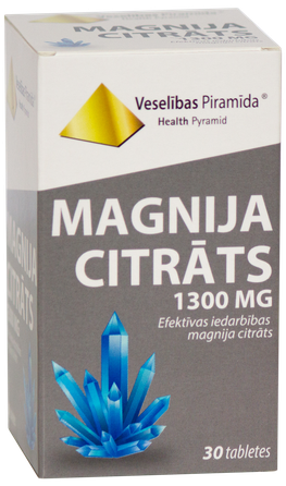 VESELĪBAS PIRAMĪDA 1300 mg tabletes, 30 gab.