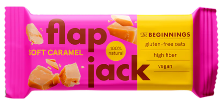 THE BEGINNINGS FlapJack Caramel bar, 60 g