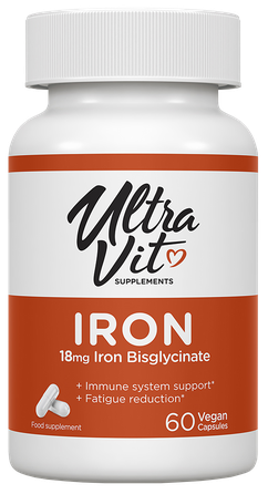 ULTRAVIT   Iron capsules, 60 pcs.
