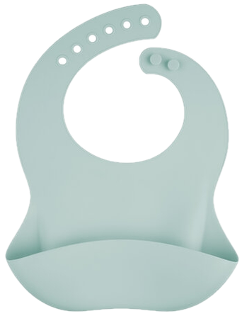 CANPOL BABIES Grey силиконовый с карманом детский нагрудник, 1 шт.