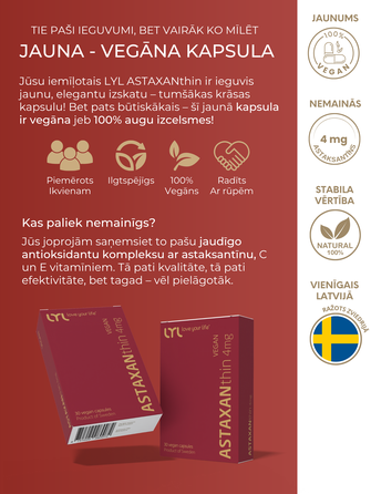 LYL ASTAXANthin capsules, 30 pcs.