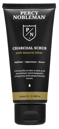 PERCY NOBLEMAN Charcoal scrub, 100 ml