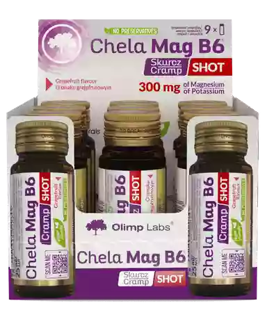 OLIMP LABS Chela-Mag B6 Cramp Shot (25 ml) ampoules, 9 pcs.
