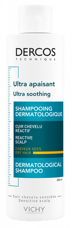 VICHY Dercos Ultra Soothing shampoo, 200 ml