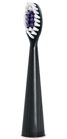 B.WELL Pro-850, Black electric toothbrush heads, 2 pcs.
