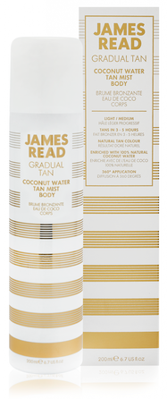 JAMES READ Gradual Tan Coconut Water Body Tan spray, 200 ml