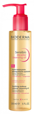 BIODERMA Sensibio Micellar attīroša eļļa, 150 ml