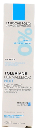 LA ROCHE-POSAY Toleriane Dermallergo Night крем для лица, 40 мл