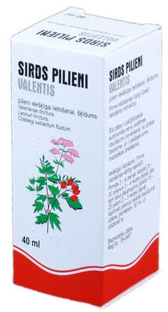VALENTIS Sirds pilieni, 40 ml
