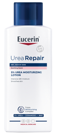 EUCERIN UreaRepair Plus 5 % losjons, 250 ml