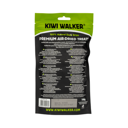 KIWI WALKER Kaltētas Pīles Strēmelītes kārumi, 100 g