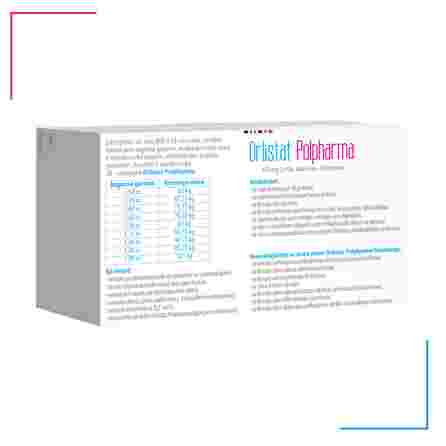 ORLISTAT POLPHARMA 60 mg cietās kapsulas, 42 gab.