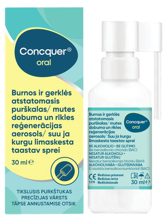 CONCQUER Oral Mouth & Throat mouth spray, 30 ml