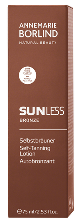 ANNEMARIE BORLIND Sunless Bronze self-tanning lotion, 75 ml