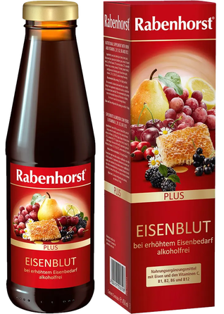 RABENHORST C, B1, B2, B6, B12 sula, 450 ml