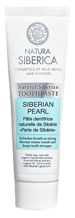 NATURA SIBERICA Siberian Pearl zobu pasta, 100 g