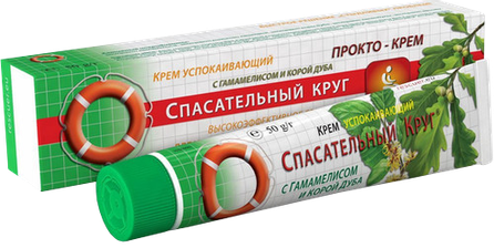 GLĀBŠANAS RIŅĶIS Prokto krēms, 50 g