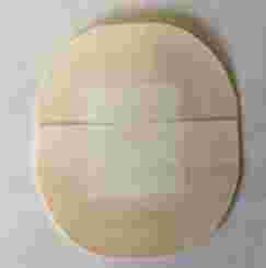 ECOPLAST 38mmx38mm bez papīra iepakojuma plāksteris, 100 gab.